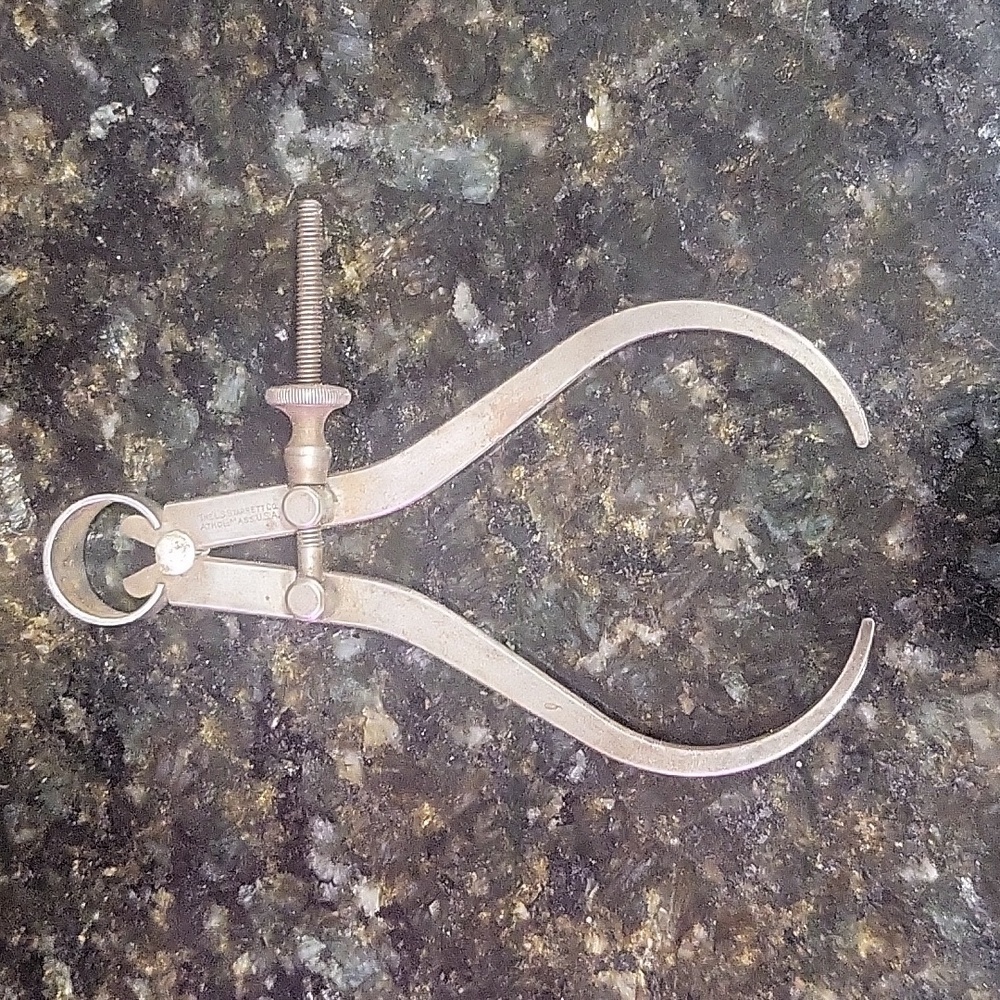 Vintage Starrett Yankee Spring-Type Outside Caliper Spring Nut